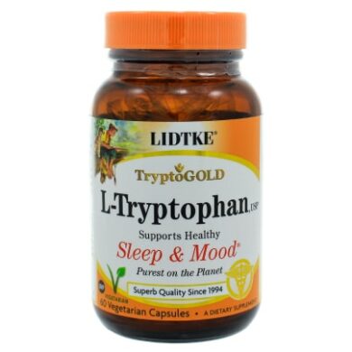 L-Tryptophan 500mg - 60 capsules