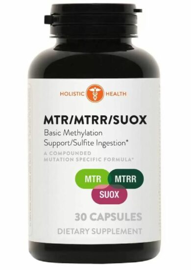 MTR / MTRR / SUOX - Basic Methylation Support / Sulfite Ingestion 30 Capsules