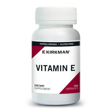 Vitamin E 100 IU - Hypoallergenic - 100 capsules