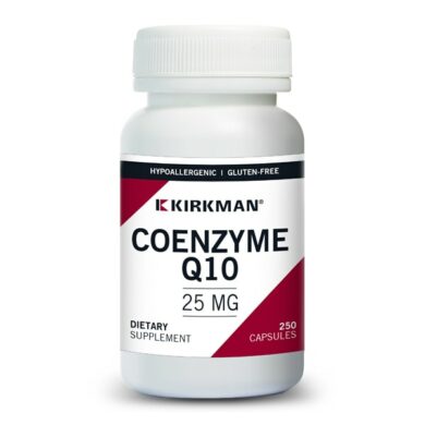 Coenzyme Q10 25 mg Capsules - Hypo 250 ct