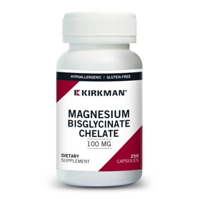 Magnesium-Bisglycinate Chelate - Hypoallergenic - 250 capsules