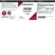 Alternative view of Iron 5 mg Bio-Max Series Capsules - Hypo 120 ct