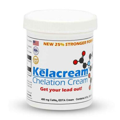 KelaCream EDTA Heavy Metal Detox Cream - 8oz
