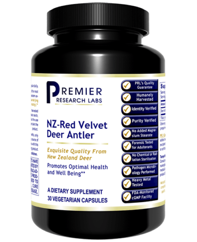 NZ-Red Velvet Deer Antler - 30 Plant-sourced capsules