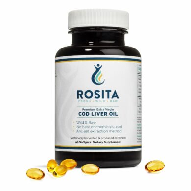 Rosita Extra Virgin Cod Liver Oil Softgels - 90ct