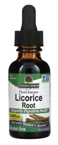 Licorice Root, Low Alcohol, 2000 mg, 1 fl oz (30 ml)