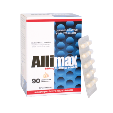 Allimax 180 mg 90 vegcaps