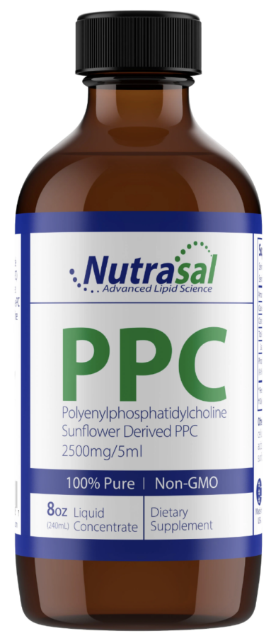 PhosChol PPC Non GMO Sunflower Liquid Concentrate-8oz.