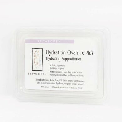 Hydration Ovals 1x Plus - 16 suppositories