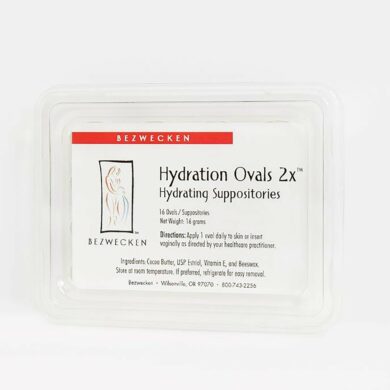 Hydration Ovals 2x - 16 suppositories