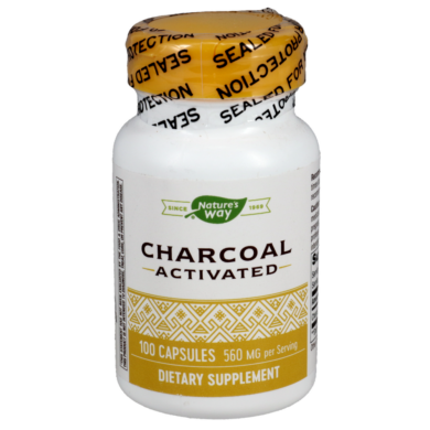 Activated Charcoal - 100 Capsules