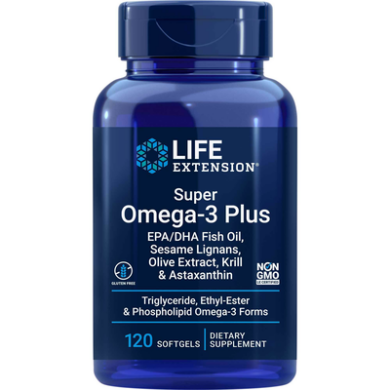 Super Omega-3 Plus EPA/DHA Fish Oil - 120 Softgels